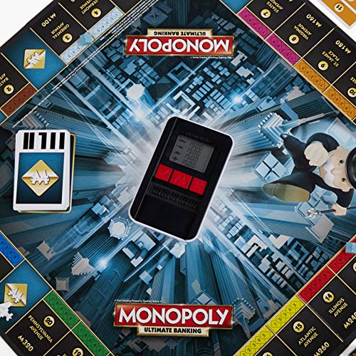 Jogo Gaming Monopoly Ultimate Hasbro Preto/Cinza