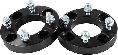 Miniatura 8 de SCITOO 4 adaptadores de rueda de 1 pulgada 4x4.5 a 4x4.25 de diámetro de 3.075 in, pernos de 12 x 1.5 pulgadas, adaptadores de espaciadores de rueda