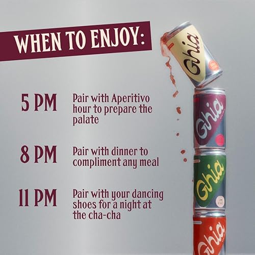 Miniatura 7 de Ghia Sin alcohol, Le Spritz OG Spritz + variedad de lima y sal (paquete de 4) - latas de 8 onzas líquidas  Apéritif botánico inspirado en el