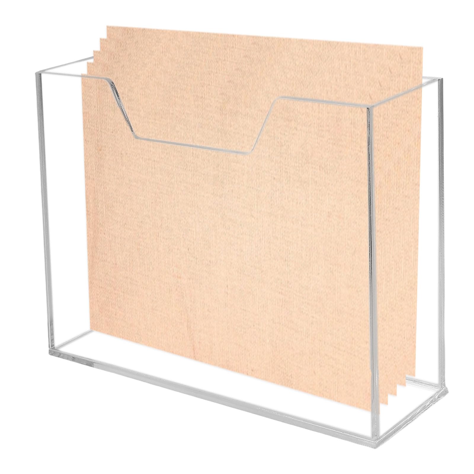 Porte serviettes en acrylique pour salle de bain et table de cuisine