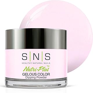 SNS Nail Dip Powder, Gelous Color Dipping Powder - Camino Royale (Natural, Nudes, Pink/Pastel, Cream) - Long-Lasting Dip Nail Color Lasts 14 Days - Low-Odor & No UV Lamp Required - 1oz