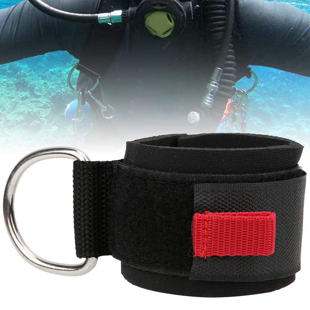 Leapiture Diving Wrist Strap Diving Hand Lanyard Universal Diving Wrist Strap Hand Lanyard with Clip d Shape Equipment for Diving Enthusiasts Snorkeling Aficionados