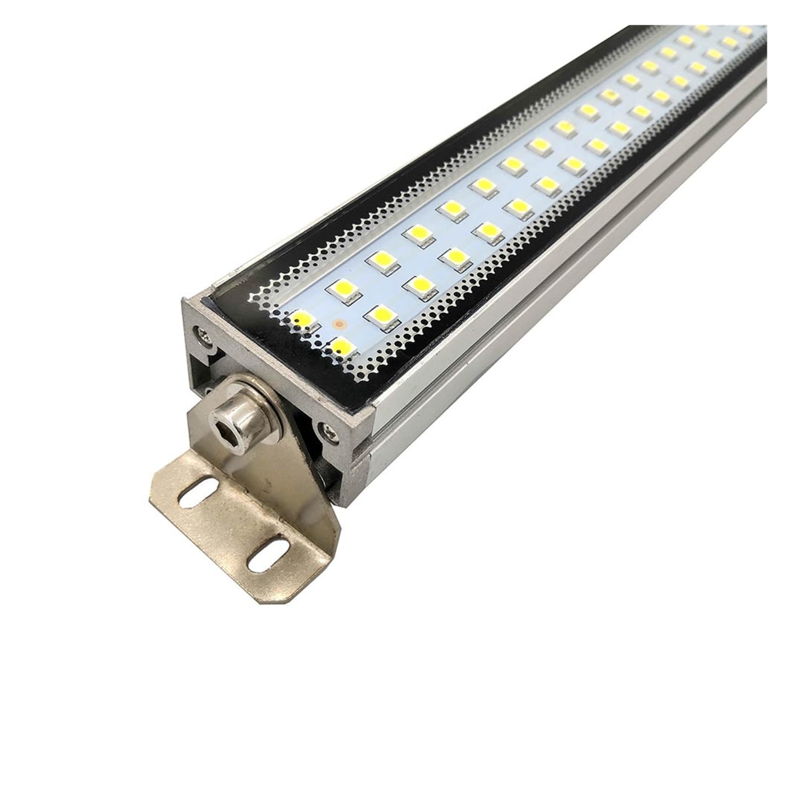 Luz de trabajo LED industrial for taller, resistente al agua IP67, for fresadora CNC, herramienta de torno, lámpara de 24 V CC/220 V CA. para máquinas herramienta de torno(15W Length 490mm,AC220)