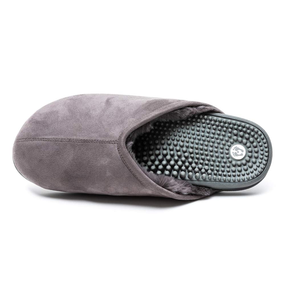 Revs - Jura - Unisex Hausschuhe mit Massage-Effekt - Stimulierung der Fußreflexzonen und Schmerzlinderung - stoßdämpfende und komfortable Sohle mit Gumminoppen - durchblutungsfördernd - warm & weich