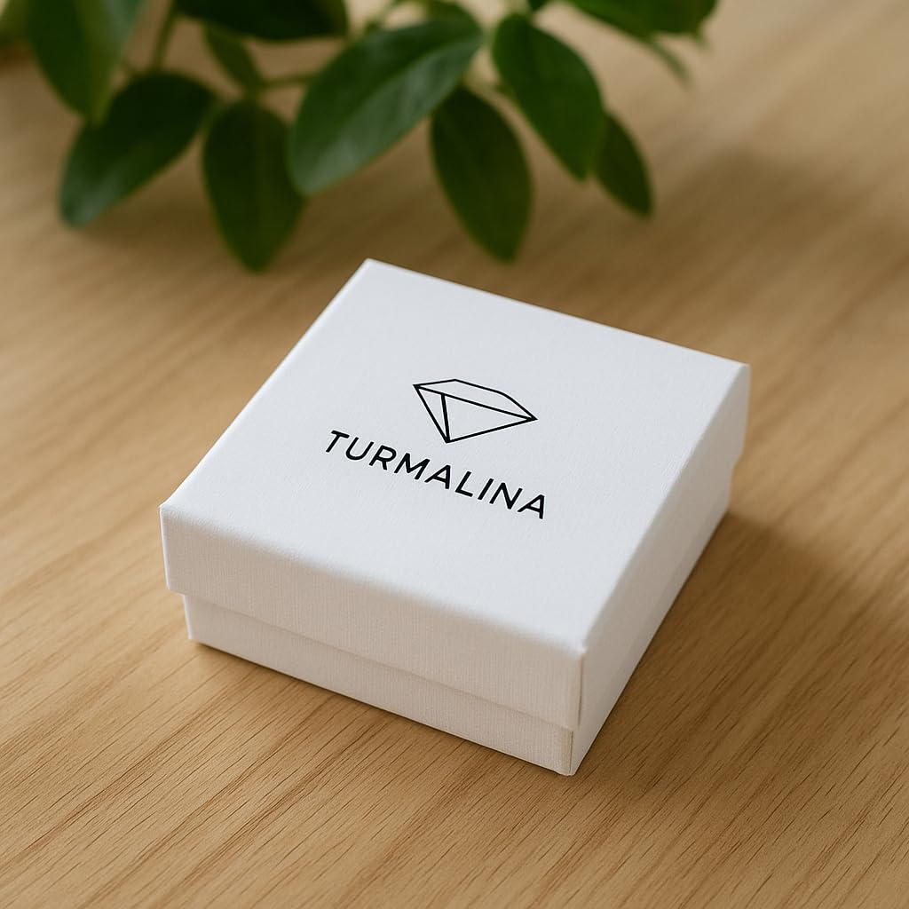 Turmalina - Pulsera personalizable esclava ID dorada de Plata de Ley 925 bebé o niña, pulsera con placa, largo de 11 más 2,5 cm de extensor de la marca de joyería