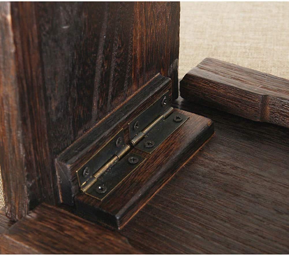 GZD Faltbare Holzmeditation Bank, Yoga-Kniender Hocker, Niedriger Sitz Für Meditationen, Gebet, Seiza