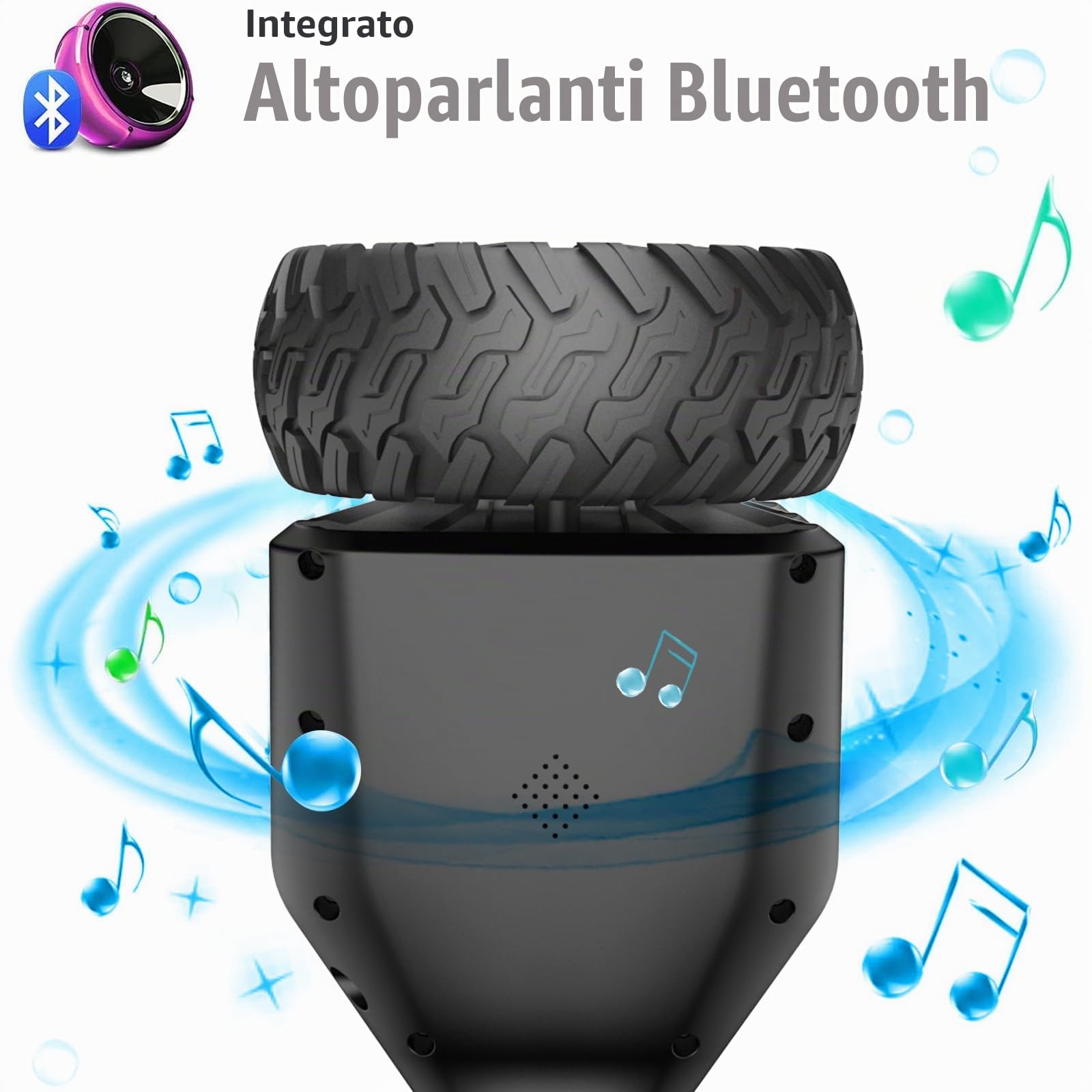 SISIGAD 8.5 Inch Off Road Hoverboard Hoverboards with Go-Kart Bluetooth for Kids and Adults