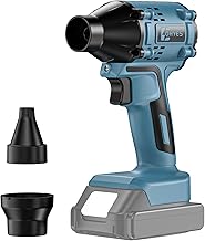 Blower Compatible with Makita 14.4/18 V Battery, Brushless High Speed Motor, Air Dark, Leaf Blower for Camping, Cleaning and Workshop (Battery Not Included)
