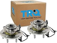 Vista 73 de TRQ Par de conjunto de cubo de cojinete de rueda delantera izquierda derecha, 2 piezas compatible con Lexus GX460 2003-2009 GX470 2003-2023 Toyota