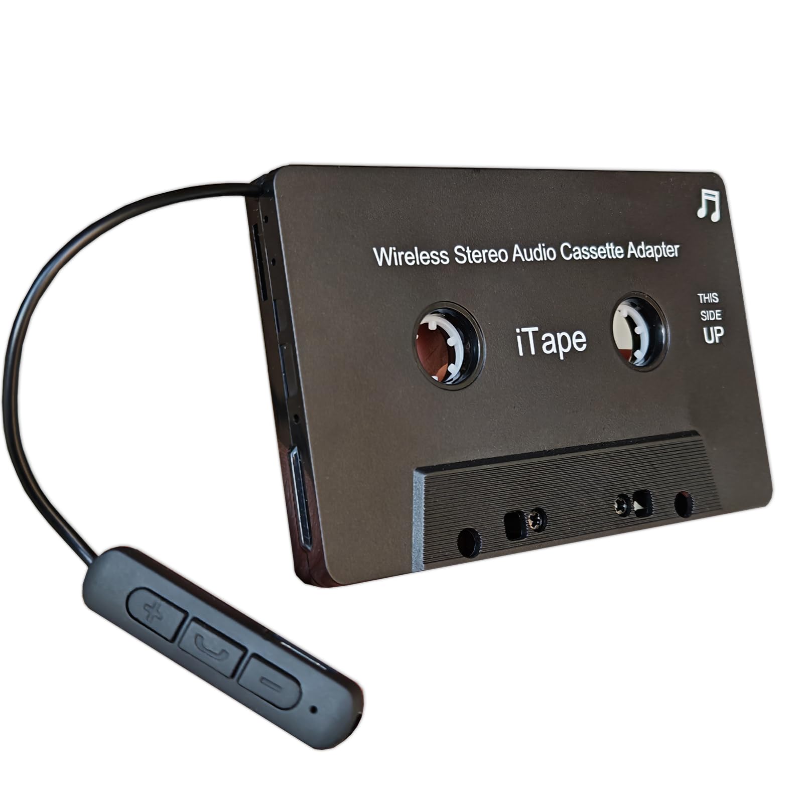 Cassette Adapter Car Bluetooth Audio Receiver Work While Charging Support TF Card