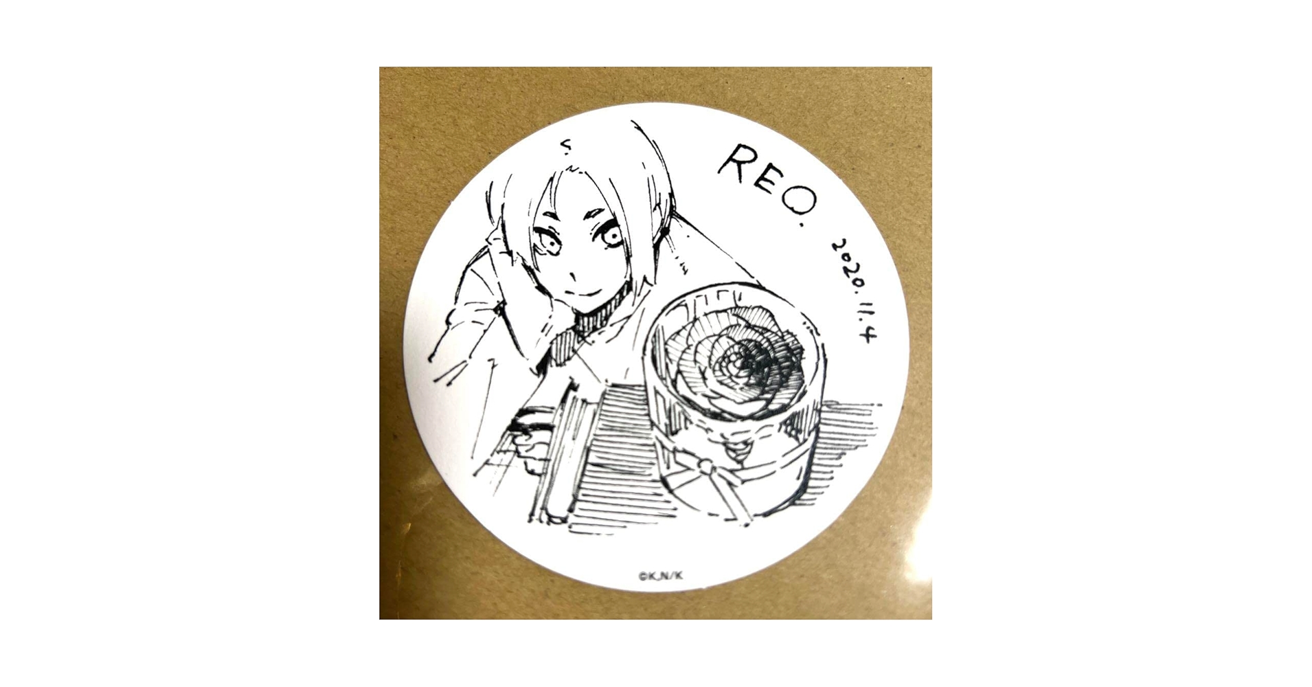 ブルーロック　原画展　複製コースター　御影玲王　コンプリート ブルーロック 原画展 複製コースター 御影玲王 コンプリート