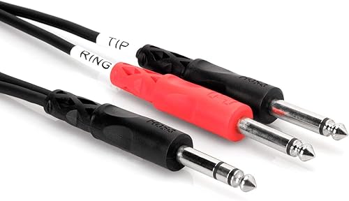 Hosa STP203 Insert Kabel 6 3mm TRS-6 3mm : DJ- und VJ-Equipment