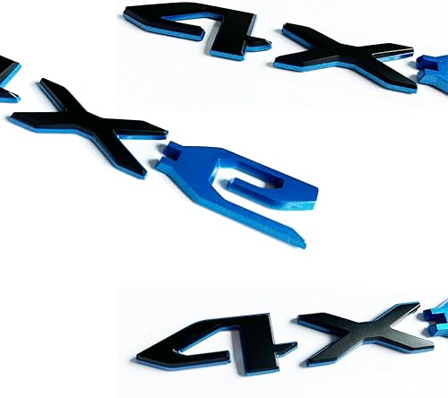 Miniatura 2 de 4xe Emblema de repuesto para Jeep Wrangler 2021-2023 Puerta Oscilante Trasera 4Xe Calcomanías Calcomanías 68490886AB (negro y azul)