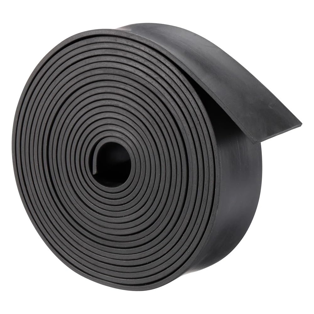 1pc 4M Striscia di Gomma Solida Rotoli di Foglio di Neoprene 10-60mm Anti-collisione Resistente all'usura FAI DA TE Guarnizione di Tenuta Imbottitura Ridurre Le Vibrazioni Zerbino (Color : 4000mmx25m