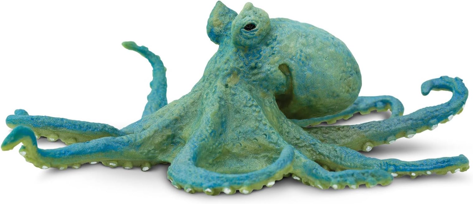 Octopus Figurine - Realistic 5" Model Figure - Educational Toy for Boys, Girls, and Kids Ages 3+