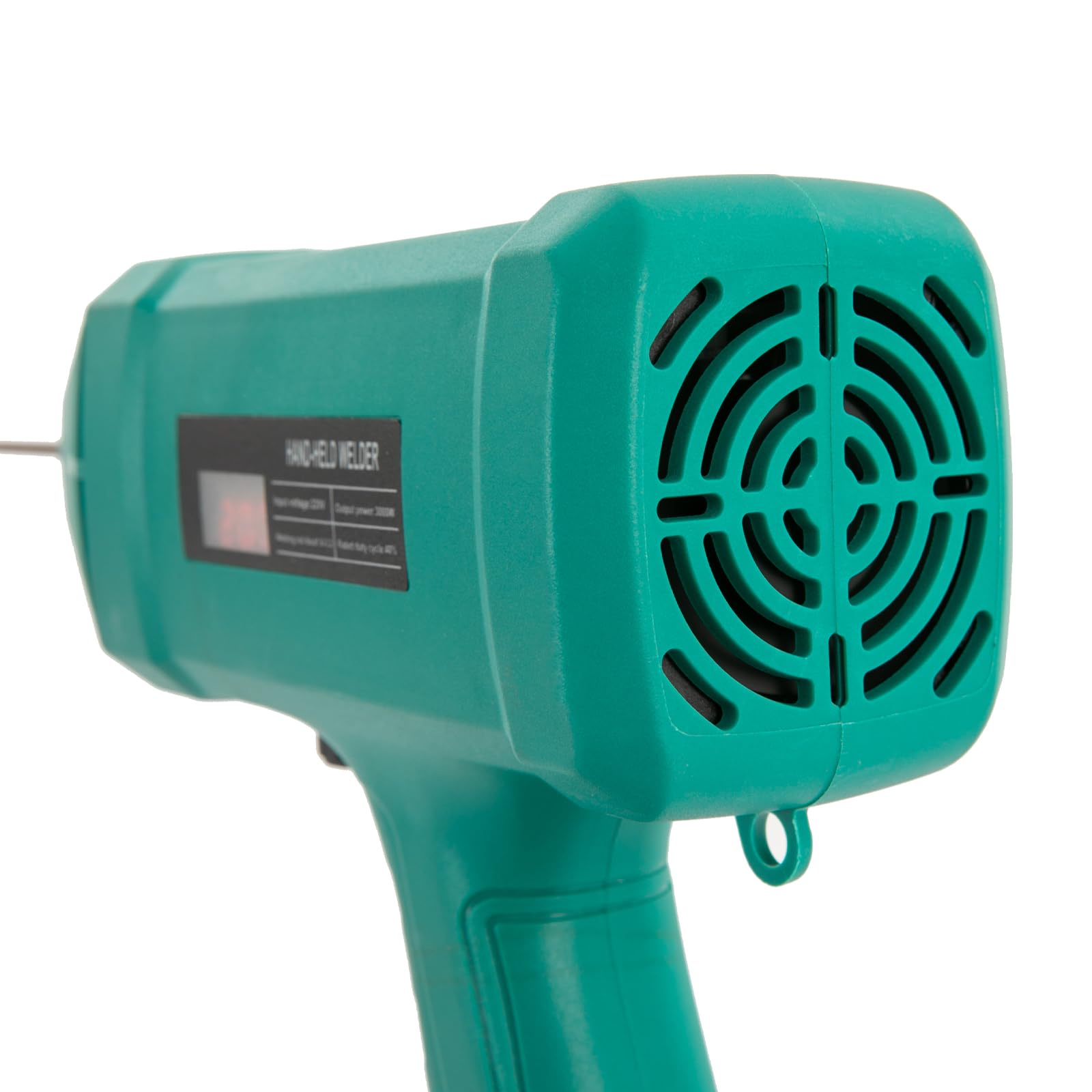 Saldatrice a mano, 3000 W, 220 V, IGBT 200 A, con display LED, maschera e cassetta degli attrezzi, saldatrice elettrodi per ingegneria meccanica, lavorazione lamiera, acciaio inox, alluminio
