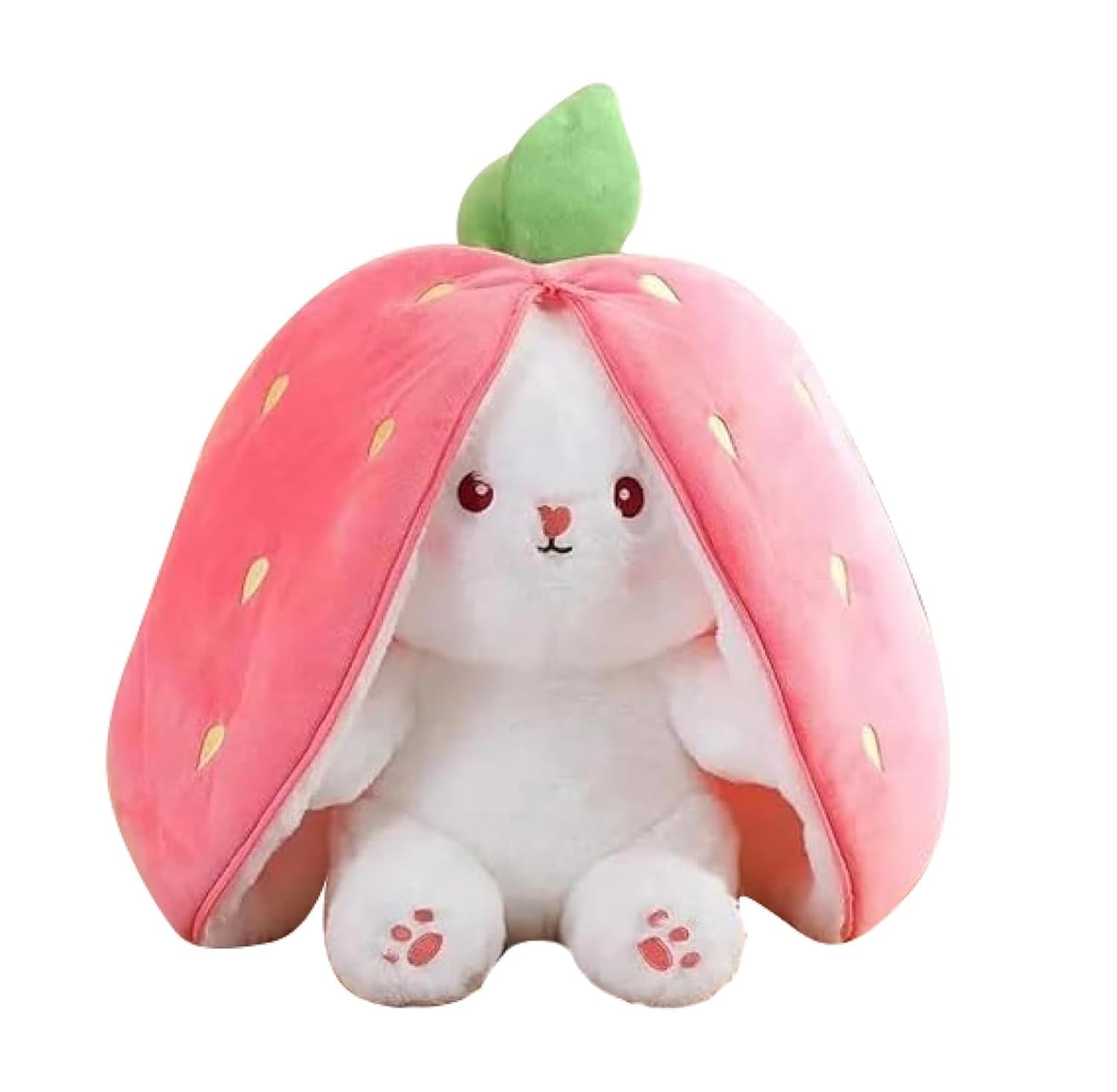 Suvachii Super Soft Huggable Cuddly Cute Rabbit Plush Doll for Kids Pack of 2 (White-Pink) (B0D92D1JV3) Amazon Price History, Amazon Price Tracker