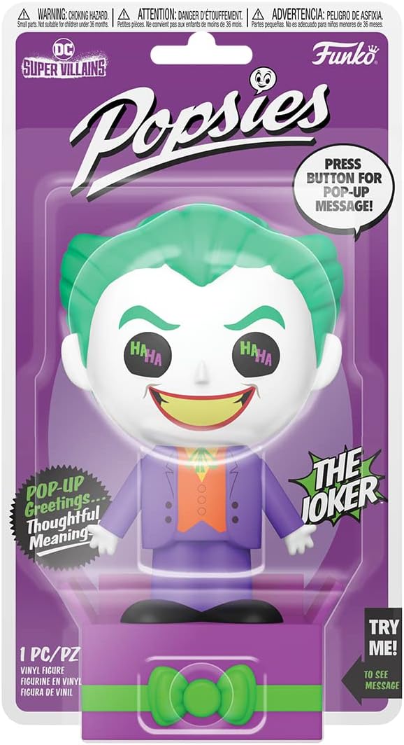 Funko Popsies: DC, the Joker, DC Comics, Collectable Vinyl Figure, Gift Idea, Official Merchandise, Toys for Kids & Adults - Image 3