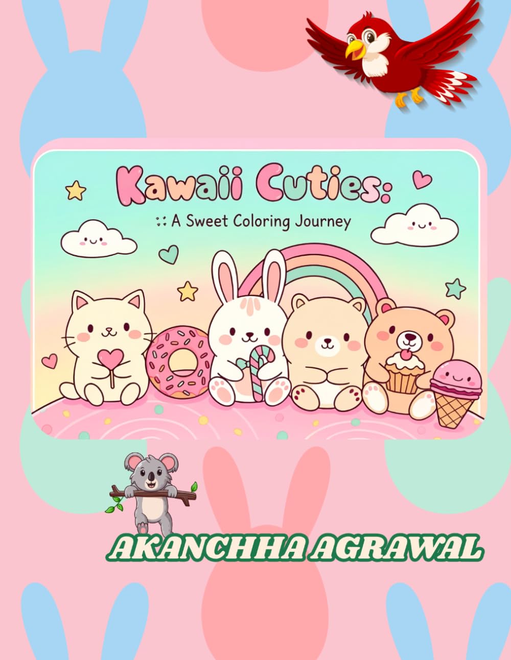 Kawaii Cuties A Sweet Coloring Journey
