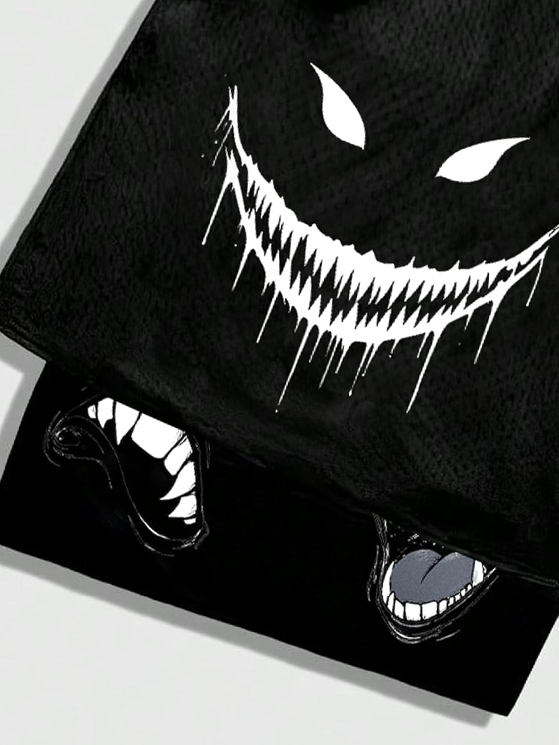 SHENHE Men's Y2k Goth Shorts 2 in 1 Mesh BasketballTrack Shorts Streetwear with Liner - Image 2