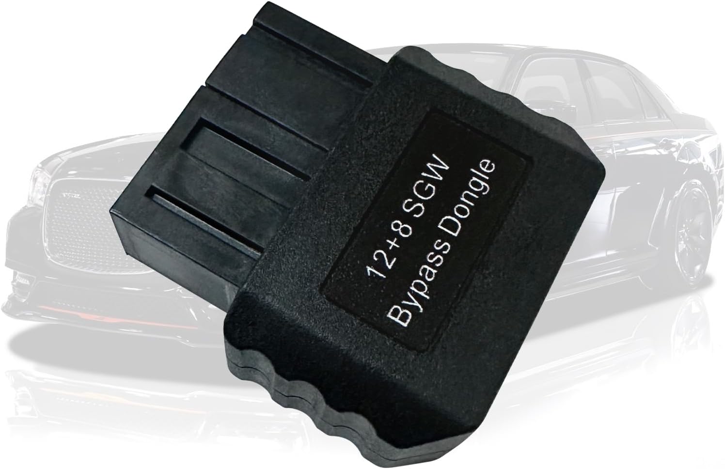 OBD2 FCA 12 8 Bypass Dongle, 12+8 Pin Adapter Connector for Chrysler FCA Security Gateway Module(SGM), Compatible with 2018 and Newer Vehicles,Work with OBD Diagnostic Scanner Tools/Code Reader