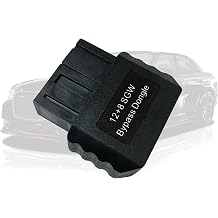 OBD2 FCA 12 8 Bypass Dongle, 12+8 Pin Adapter Connector for Chrysler FCA Security Gateway ModuleSGM, Compatible with 2018 and Newer Vehicles,Work with OBD Diagnostic Scanner Tools/Code Reader