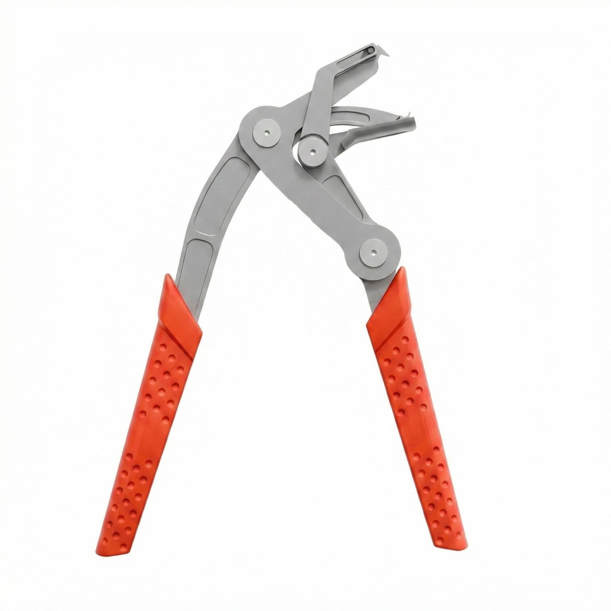 Car Clip Pliers, 17-4 Stainless Steel Trim Removal Tool with Spring Loaded Lever, Professional Fastener Remover for Car Door Panels, Dashboards & Interior Upholstery, Rust-Proof & Ergonomic