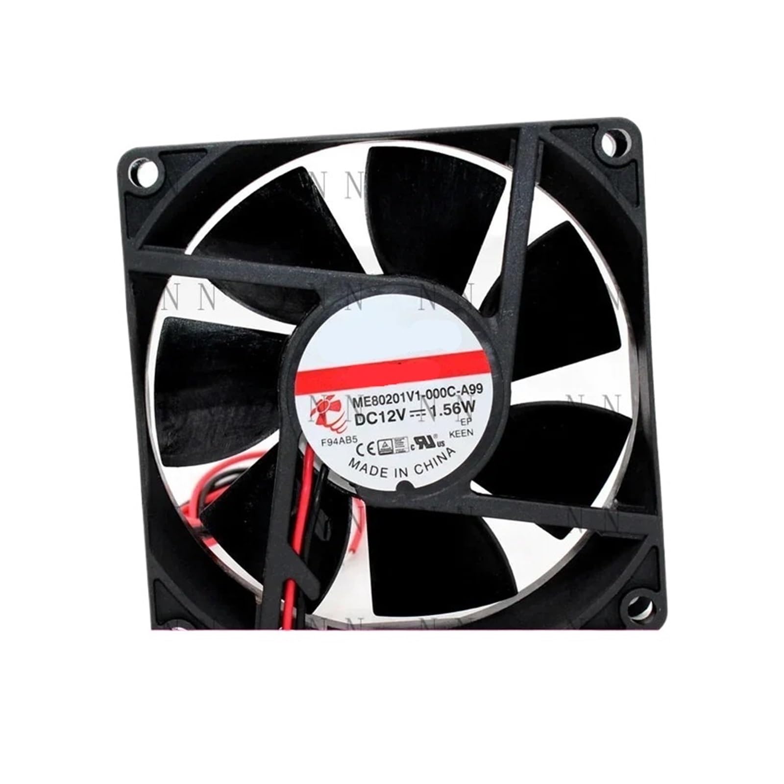 BALYDLUL ME80201V1-000C-A99 8020 12V 1.56W DC Cooling Fan 2-wire