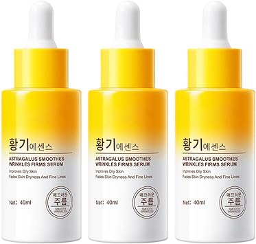 Vitamin C Brightening Serum Korean, Face Glow Serum for Women, Reduce Dark Spots and Fine Lines, Enhance Elasticity, Hydrating Face Essence for Dull Skin 40ml, 3