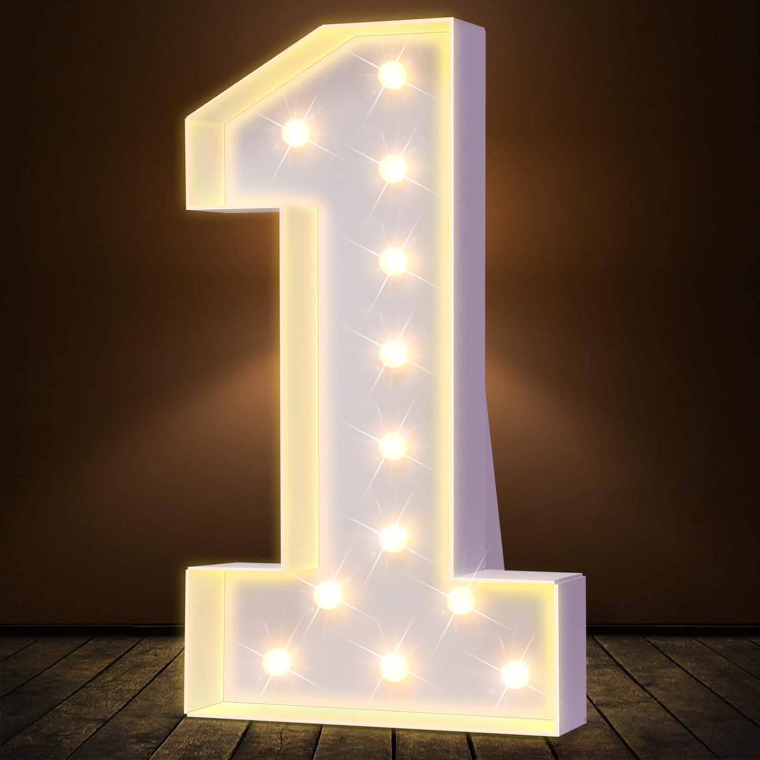 Marquee Numbers, 3FT Mosaic Numbers for Balloons, Marquee