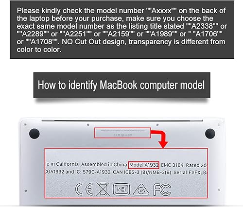 Miniatura 2 de Funda personalizada con foto y nombre para MacBook Pro, compatible con MacBook Pro de 13 pulgadas, versión 2016-2020, A2338, M1, A2289, A2251,