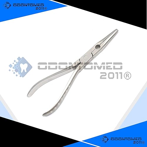 Miniatura 2 de OdontoMed2011 Alicates de pescador de punta de aguja de acero inoxidable de 6 "alicates de pescador