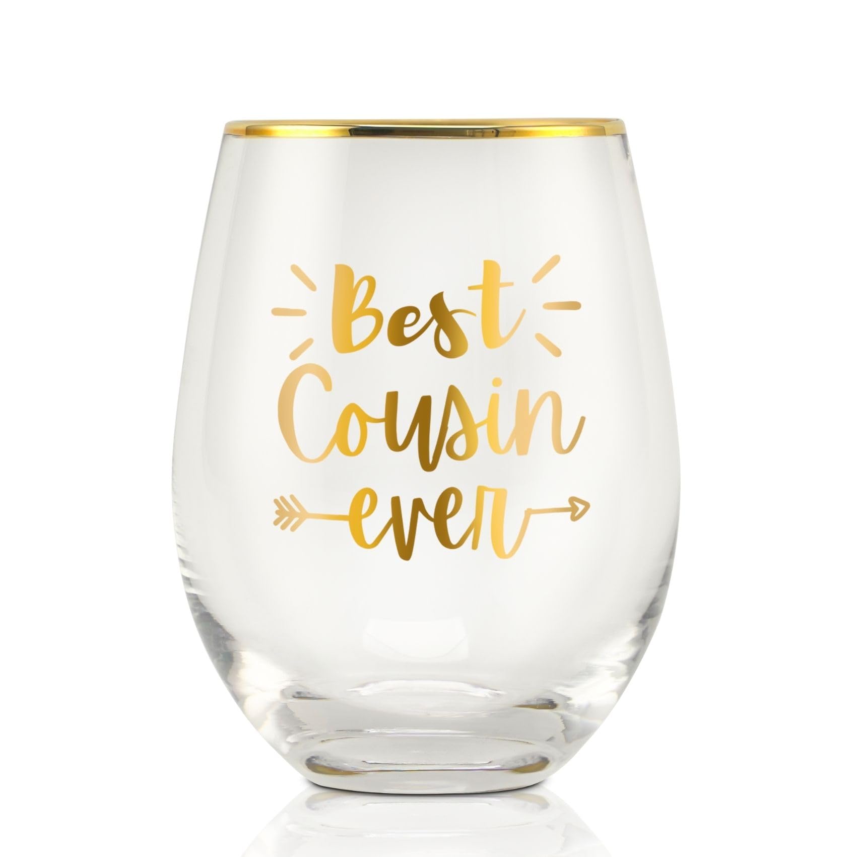 Verre à vin sans pied anti-chute de 500 ml, le cadeau idéal pour gâter votre cousine à Noël
