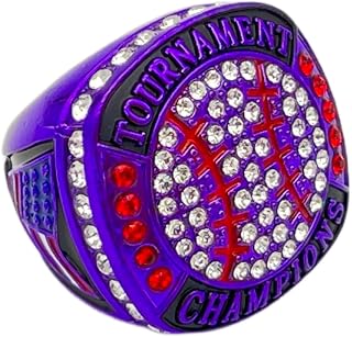 Discount Sports Rings Baseball/Softball Championship Rings/Player Awards, assorted colors and gemstones