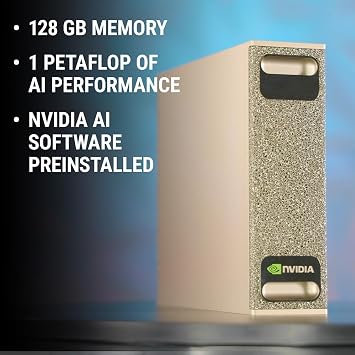 NVIDIA DGX Spark - NVIDIA GB10 Grace Blackwell Superchip, 128GB LPDDR5x, 4TB NVMe M.2 SSD