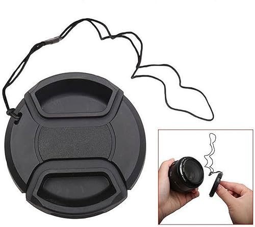 Miniatura 7 de Tapa de lente de 2.047 in a presión central adecuada para Nikon y Canon y para Sony Cualquier lente con cámara de Ø 2.047 in. Tapa de lente de