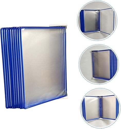 Miniatura 2 de VILLCASE Carpeta de archivos montada en la pared Menú Oficina Clasificación Máquina Pvc