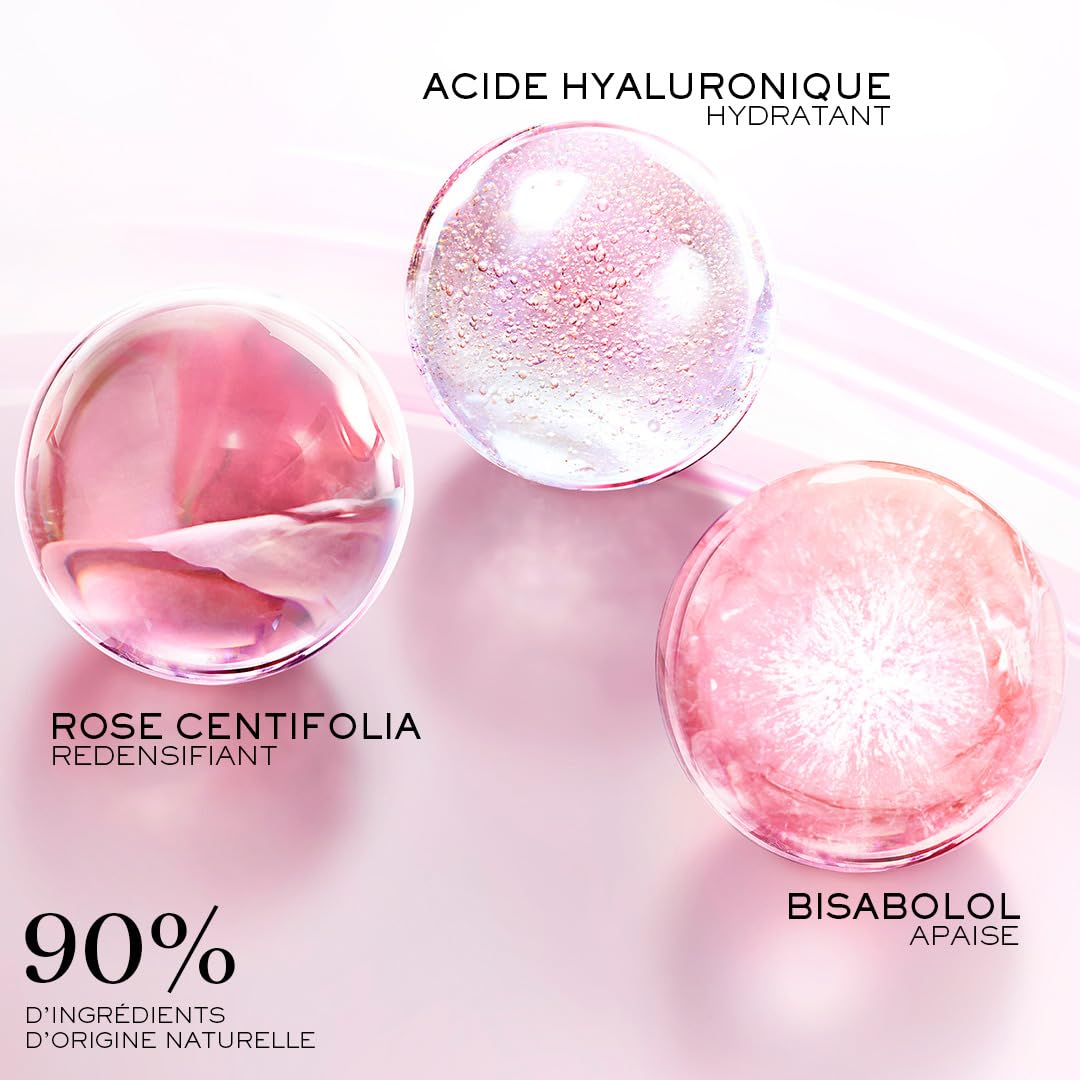 Lancôme - Hydra Zen Gel Crème de Jour Hydratante et Apaisante - 97% d’Ingrédients d’Origine Naturelle - Rose Centifolia, Acide Hyaluronique, Bisabolol - Peaux Sensibles - 50ml - Fabriqué en France