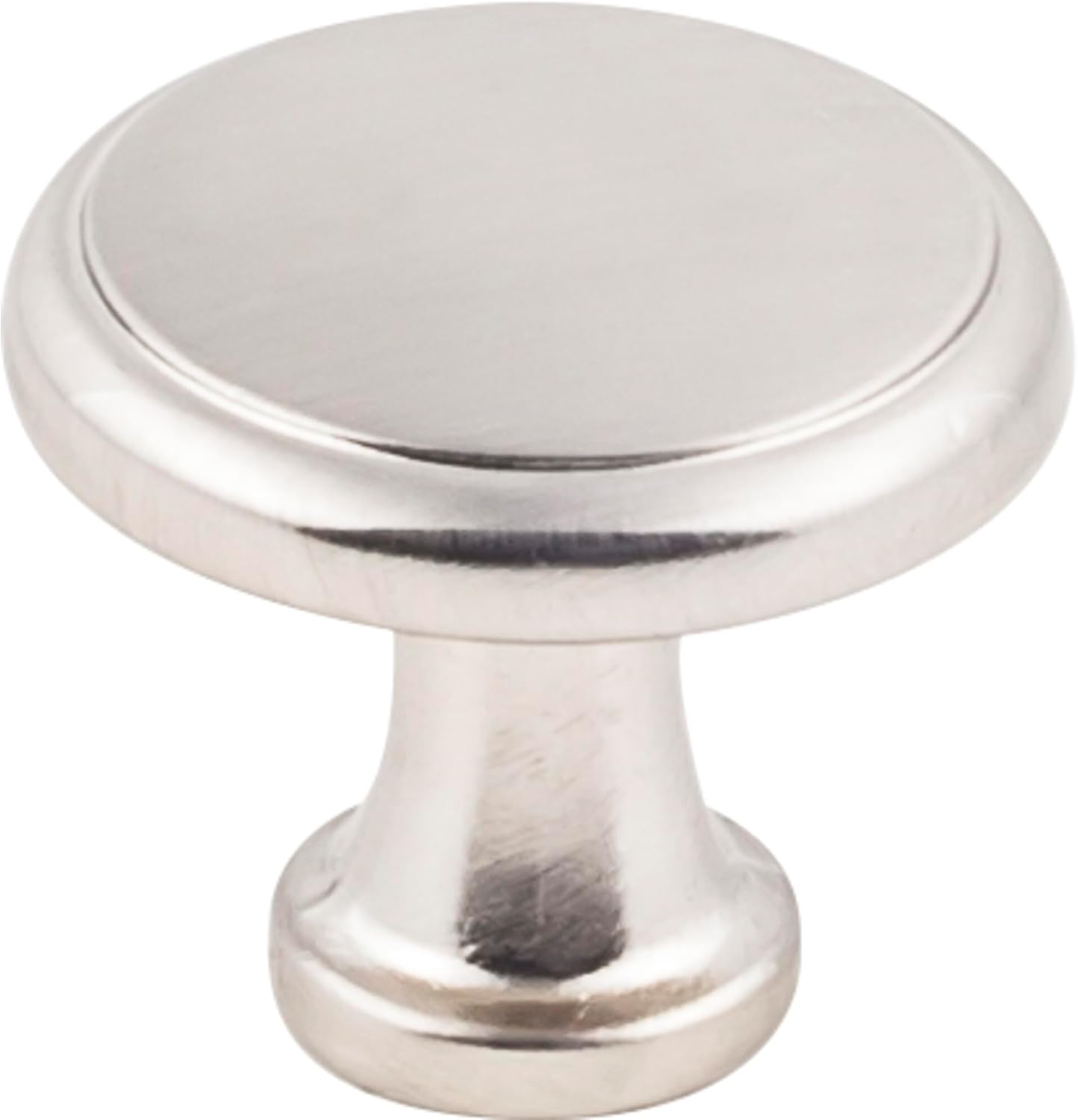 K997sn10 Pack of 10 1-3/16" Cabinet Knobs Satin Nickel Finish