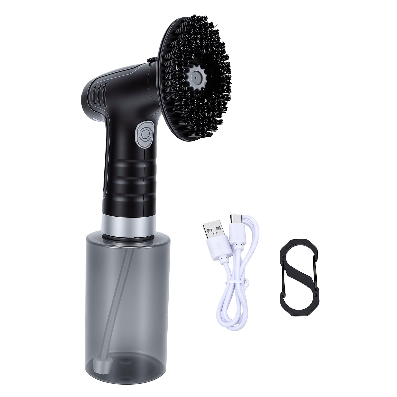 Spazzola per Pulizia Mazze da Golf Elettrica Pulizia Automatica Efficiente per Gli Appassionati di Golf 26x6 Cm 1 unità