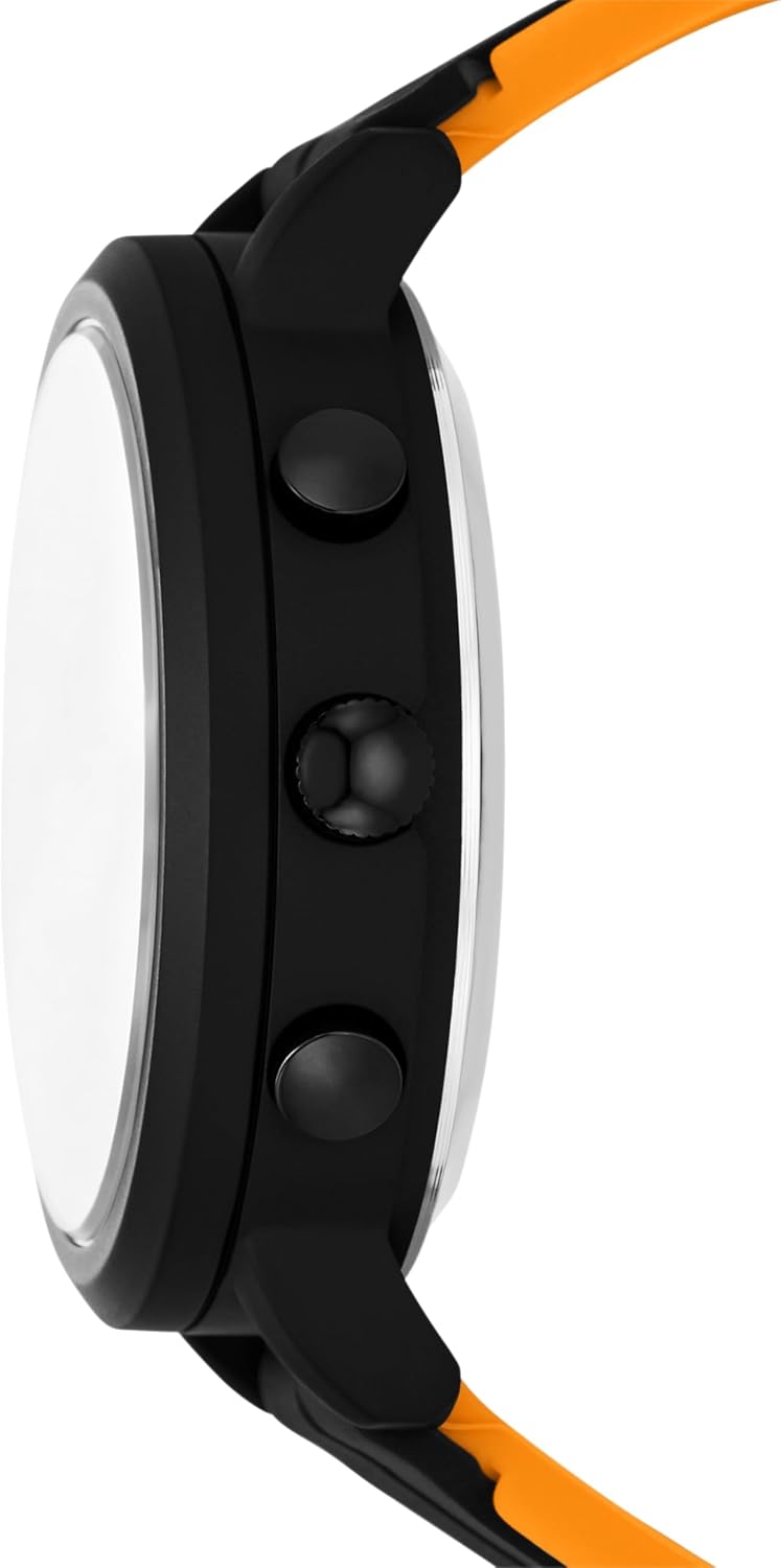 Skechers Men's Lawndale Analog-Digital Black Silicone Watch (Model: SR5266)