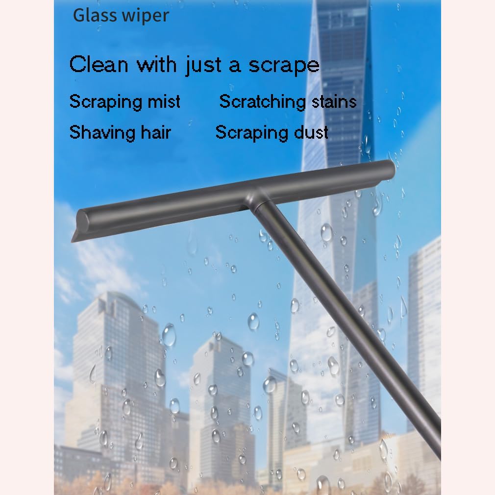 Cepillo limpiador de ventanas extensible y rasqueta, herramienta multifuncional para puertas correderas del hogar, duchas y suelos, limpieza sin esfuerzo y brillo sin rayas