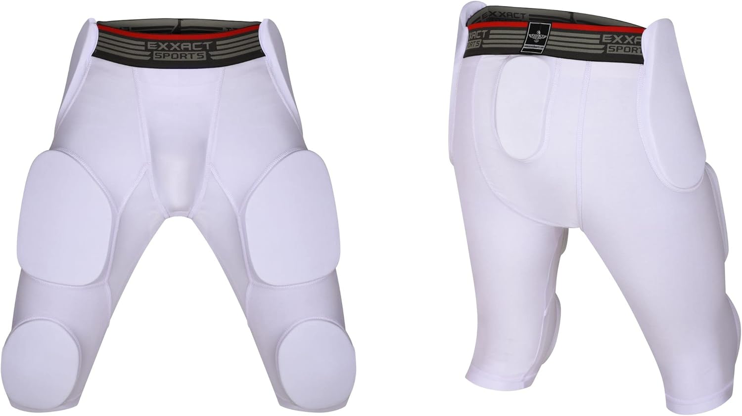 Buy Exxact Sports Boy's & Men’s “Battle” 7 Pad Football Girdle Football Padded Girdle