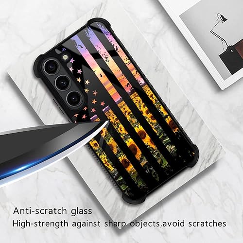 Miniatura 52 de Funda para Samsung Galaxy S23 Plus, protección de grado militar, esquinas a prueba de golpes, funda antiarañazos para Samsung Galaxy S23 Plus, flor