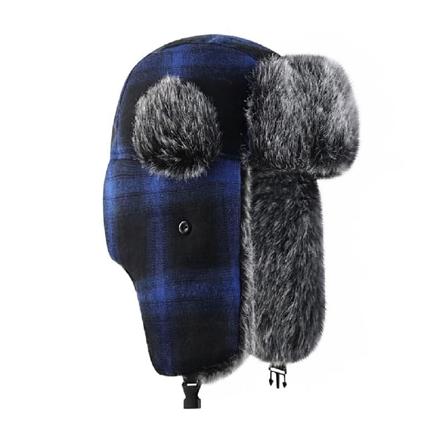 ASWER Trapper Warm Russian Trooper Hat Winter Skiing Cap Women Men Windproof