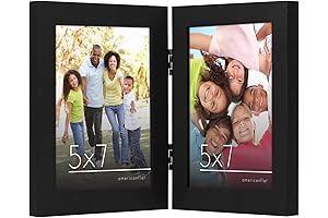 Americanflat Picture Frame, 5x7 - Double 5x7 Frame
