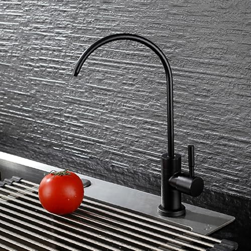 Robinet de cuisine pivotant en acier 304 contre le calcaire