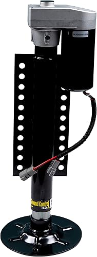 Lippert Control de tierra 3.0 Sistema automático de nivelación RV de 5 rueda RV gato de efecto pasillo trasero para reemplazo de pierna izquierda