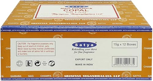 Vista 156 de Varillas de incienso de sándalo - Total de 180 varillas de incienso y soporte para varillas de incienso Insence Insense Satya