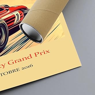 Vintage F1 Racing Mexico City Grand Prix 29 OCTOBRE 2016 Poster, Race Car Print, Vintage Car Racing Poster, Race Fan Gift, Executive Office Decor, F1 Gift Idea CLMnZV